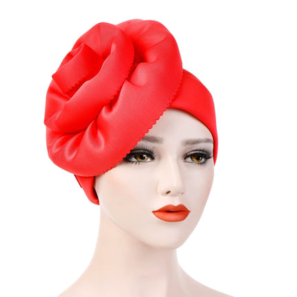 Peekaboo Studio Oversized Flower Bandana Hat - Stylish Side Plate Desi