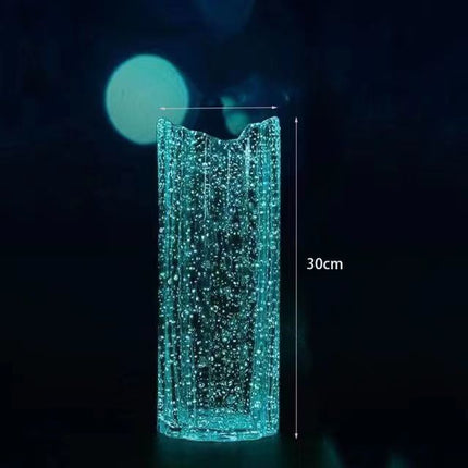 Glass Vase Full Of Stars With Electroplated Finish Gift For Weddings