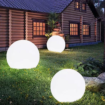 Peekaboo Studio Colorful Outdoor LED Globe Light with Creative Design