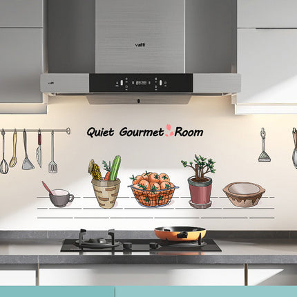 Peekaboo Studio Transparent Anti-Smoke Wallpaper, High Temp Resistant