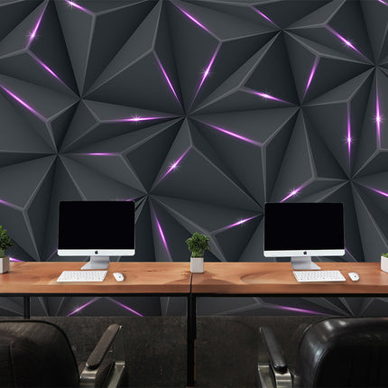 KTV Mural Sense Wallpaper Luxury Silk Surface Seamless 3D Wall Covering