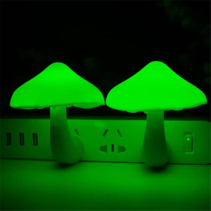 Peekaboo Studio LED Mushroom Night Light with Light-Control Sensor