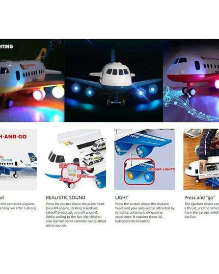 Interactive Airplane Toy Set for Kids - Educational Playset for Exciting Learning Opportunities