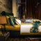 Peekaboo Studio European-Style Luxury Satin Embroidered Bedding Set