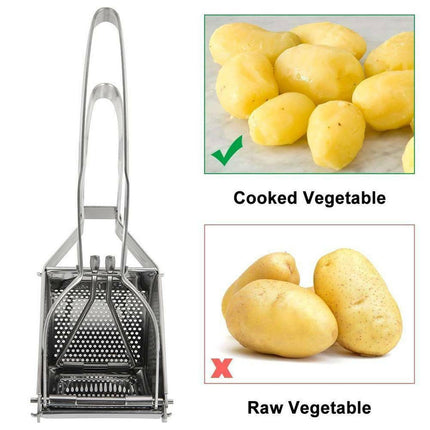 Peekaboo Studio Large Stainless Steel Potato Ricer & Fruit Press, Dura