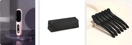 Peekaboo Studio 2-in-1 Wireless Hair Straightener & Curler - Fast Heat