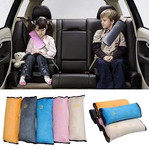 Car Pillow Safety Belt Protect Shoulder Pad Adjustable Vehicle Seat Cushion