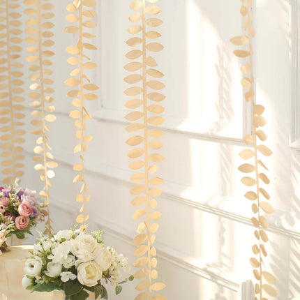AliKopy Taffeta Ribbon Sash, 4" Leaf Petal Design, 50ft, Elegant Garla