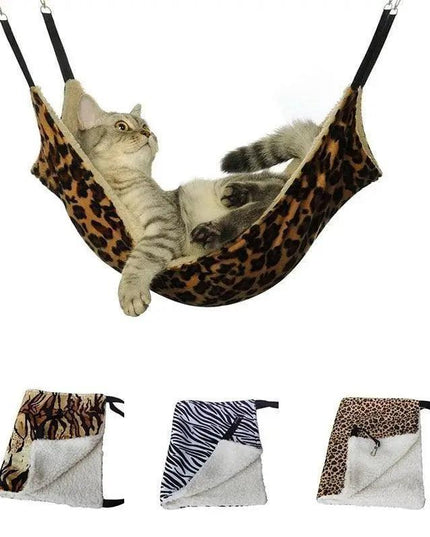 Luxurious Cotton Cat Hammock: Premium Lounging Sanctuary