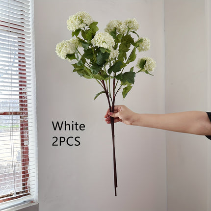 Peekaboo Studio Long Branches Hydrangea - Realistic Home Decor