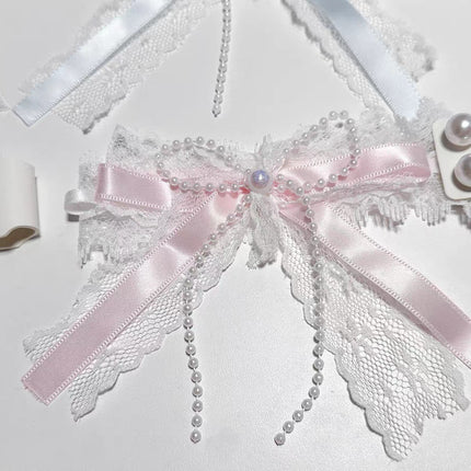 Peekaboo Studio Bow-Shaped Handmade Keyboard Ribbon - Unique Design, D