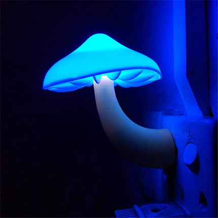 Peekaboo Studio LED Mushroom Night Light with Light-Control Sensor