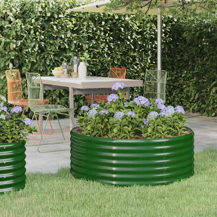 Peekaboo Studio Galvanized Raised Garden Bed 100x Durable & Weather-Re