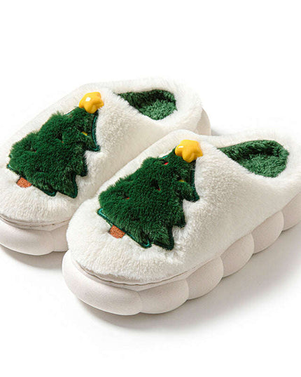 Christmas Tree Women's Home Slippers