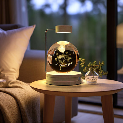 Peekaboo Studio Cosmic Dinosaur Night Light - USB Powered & Warm Glow