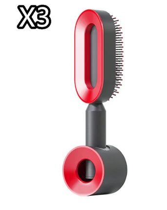 Self Cleaning Hair Brush For Women One-key Cleaning Hair Loss Airbag M