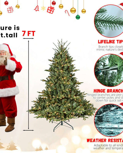 PE, PVC Christmas Tree, Green