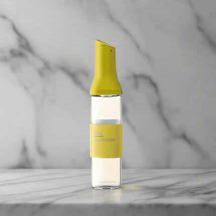 Innovative Gravity-Controlled Glass Oil Dispenser Set with Leak-Proof Design and Automatic Open-Close Feature
