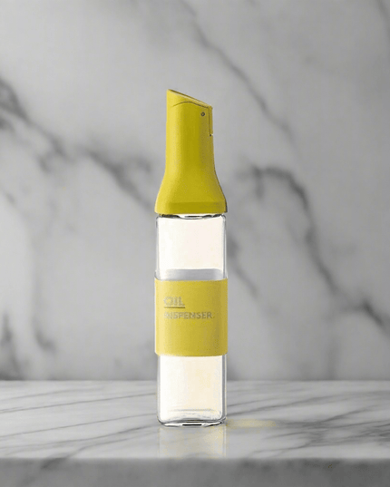 Innovative Gravity-Controlled Glass Oil Dispenser Set with Leak-Proof Design and Automatic Open-Close Feature