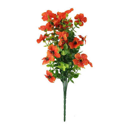 Peekaboo Studio Artificial Violet Flower Bouquet - Elegant Home Decor