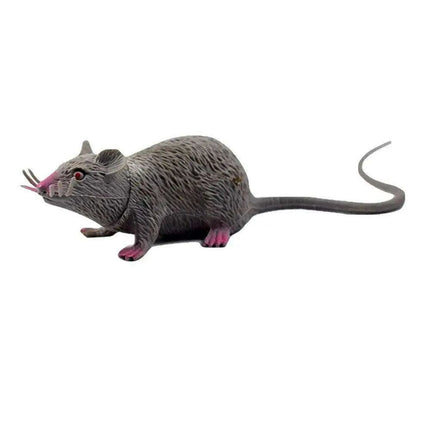 Realistic Small Rat Prank Toy for Halloween Haunts