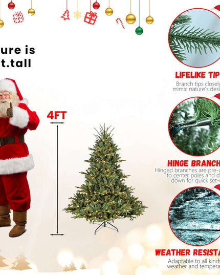 PE, PVC Christmas Tree, Green