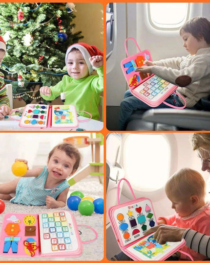 Wonderland Montessori Parish Toys Interactive Cloth Storybook - Inspiring Educational Adventure