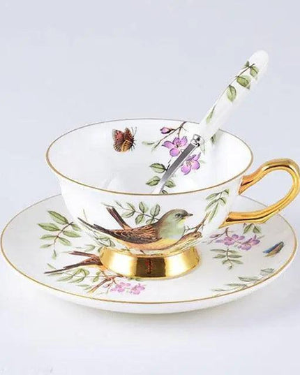 Elegant 200ML Ceramic Tea and Coffee Set for a Refined Beverage Experience