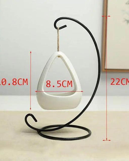 Modern Ceramic Hanging Planters for Small Plants