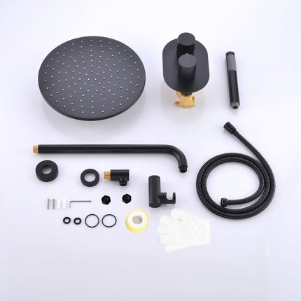 Thermostatic Rainfall Shower System with Handheld & Valve