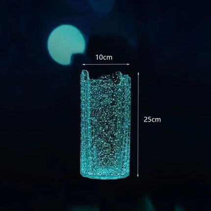 Glass Vase Full Of Stars With Electroplated Finish Gift For Weddings