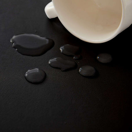 Sleek Black Waterproof Elastic Table Cover for Events and Outdoor Gatherings