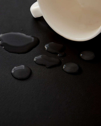 Sleek Black Waterproof Elastic Table Cover for Events and Outdoor Gatherings