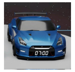 Supercar Alarm Clock with Engine Sounds & LED Lights | Très Élite