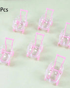 6Pcs Pink Carriag