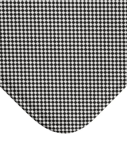 Elegant Plaid Design Memory Foam Bath Mat Set for Ultimate Comfort