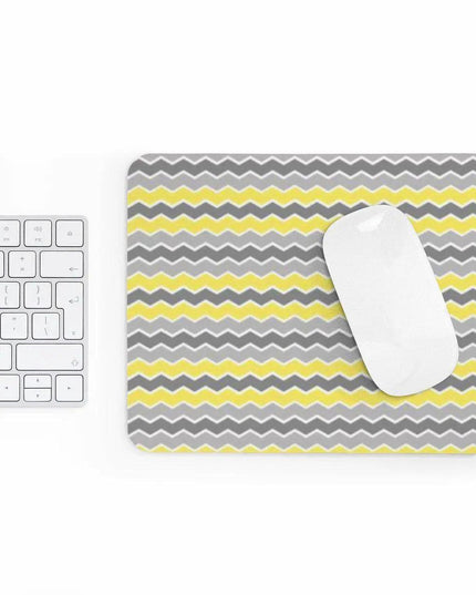 Chevron Pattern Neoprene Mouse Pad for Enhanced Comfort and Performance