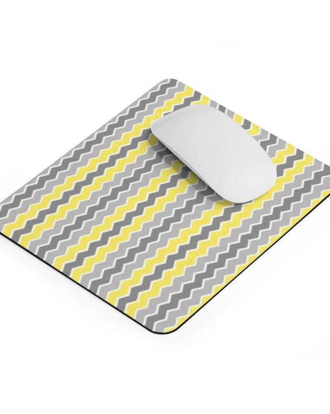 Chevron Pattern Neoprene Mouse Pad for Enhanced Comfort and Performance