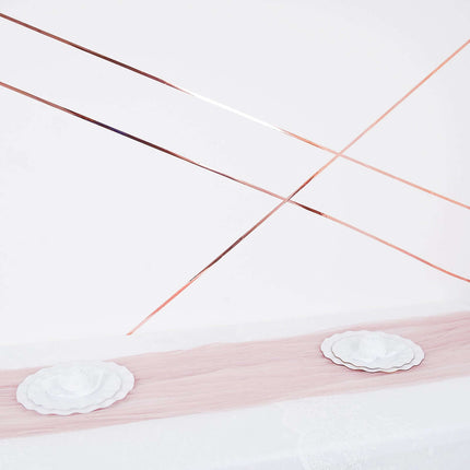 AliKopy Rose Gold Metallic Film Tape - 100 Yds, Adhesive, DIY Craft