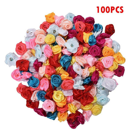 Elegant Satin Bow Tie DIY Craft Kit - Create Your Own Ribbon Masterpieces