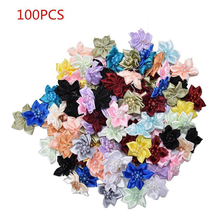 Elegant Satin Bow Tie DIY Craft Kit - Create Your Own Ribbon Masterpieces