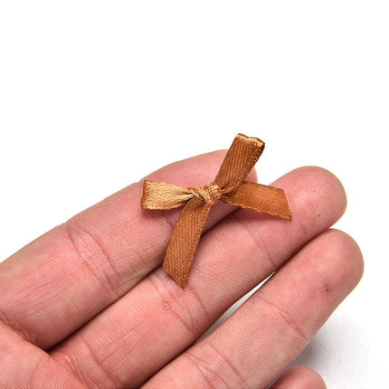 Elegant Satin Bow Tie DIY Craft Kit - Create Your Own Ribbon Masterpieces