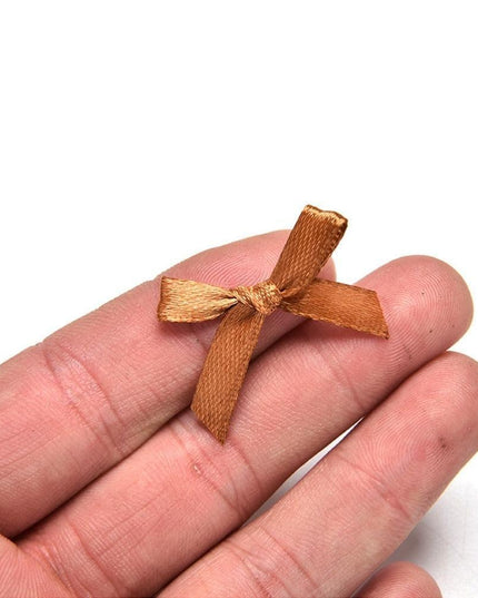 Elegant Satin Bow Tie DIY Craft Kit - Create Your Own Ribbon Masterpieces