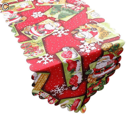 Charming Holiday Table Runner - Festive Christmas Dining Centerpiece