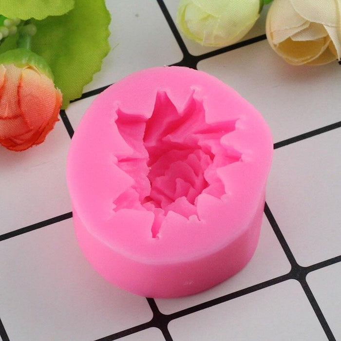 Chrysanthemum and Daisy Flower Silicone Baking Mold Set - Create Stunning Delights