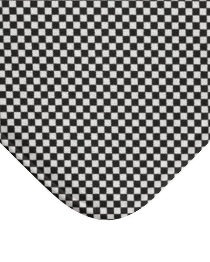 Elegant Checkered Memory Foam Bath Mat - Transform Your Bathroom Aesthetics