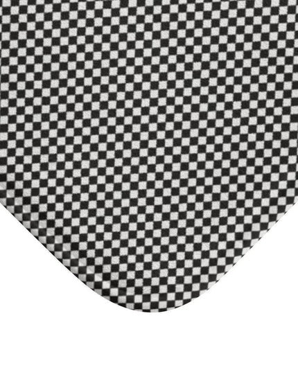 Elegant Checkered Memory Foam Bath Mat - Transform Your Bathroom Aesthetics