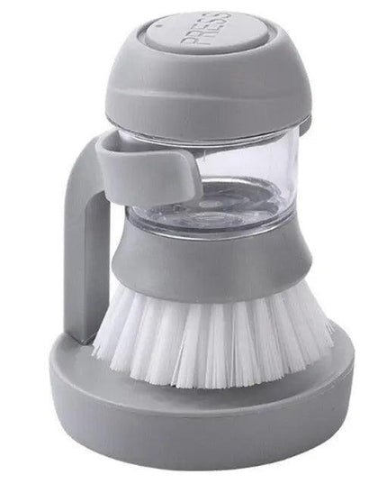 Revolutionary 2-in-1 Soap Dispensing Brush for Effortless Dishwashing