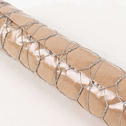 AliKopy 12"x16ft Galvanized Hexagonal Chicken Wire Mesh - Durable & Ve