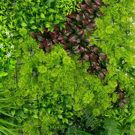 AliKopy UV-Protected Greenery Wall Panels, 40"x40", 2-Pack, 22 Sq. Ft.